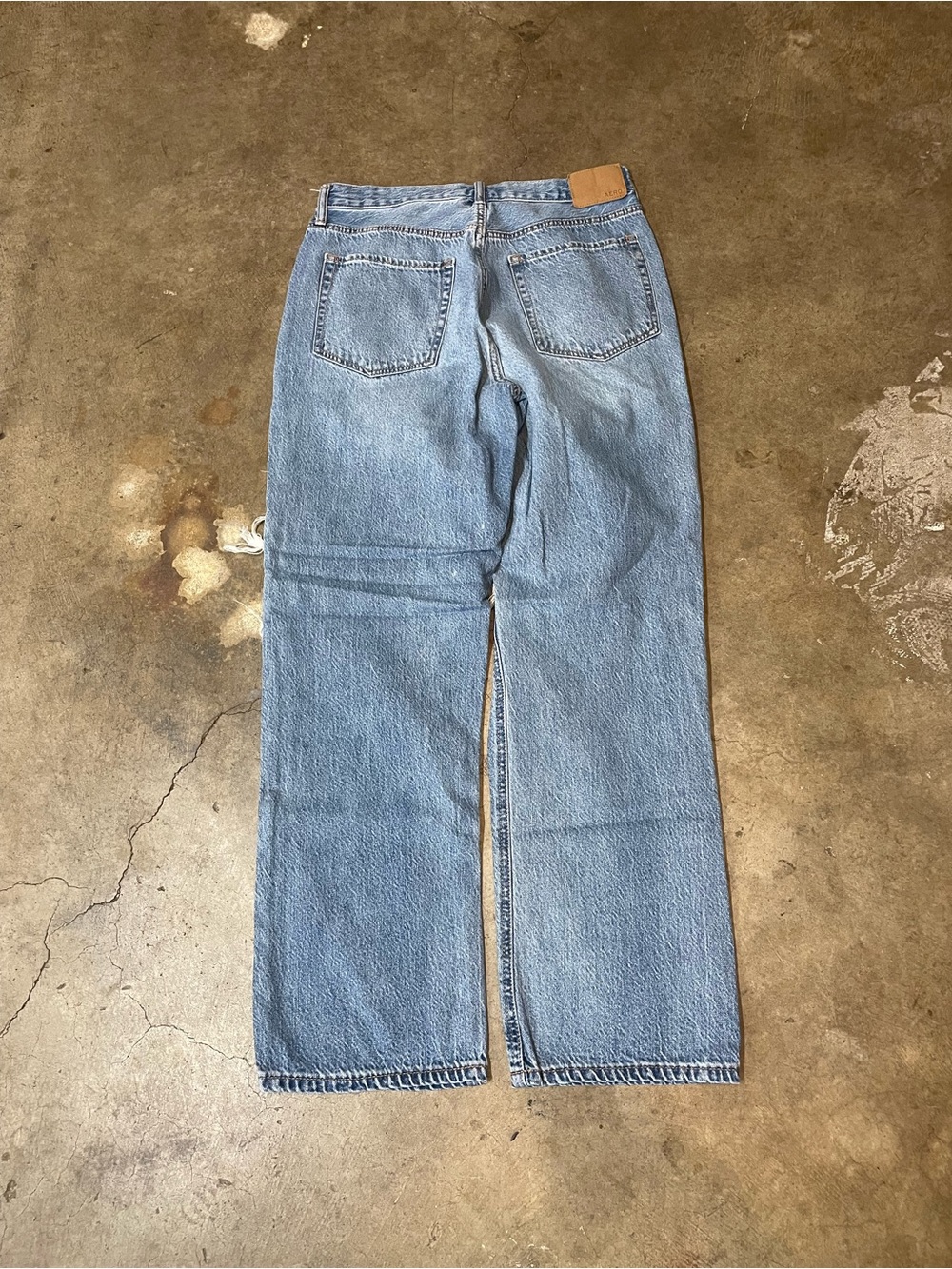 Aeropostale 90s Baggy Ripped Jeans - Picture 3 of 8